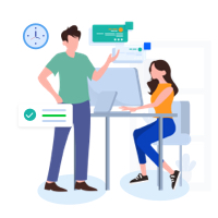 蘭亭妙微UI設計公司-注重傾聽客戶的意見，包容客戶的一些不確定性的需求變更，耐心細致、改稿及時高效，服務方式靈活，可駐場設計開發。